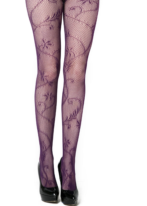 Floral Vine Fishnet katambra