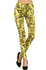 Fierce Animal Print Leggings katambra