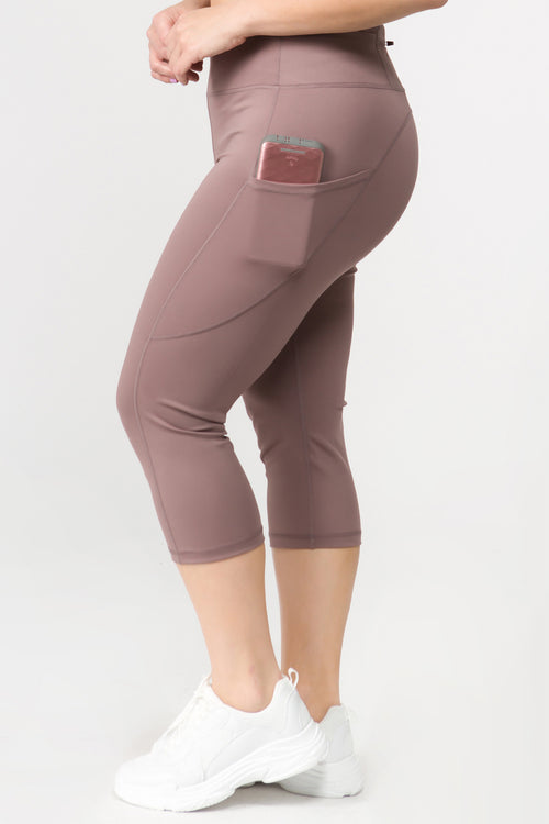 Plus Size High Rise 5-Pocket Workout Leggings – ICONOFLASH