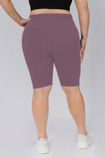 Plus Size Sirsasana High Rise Active Biker Shorts