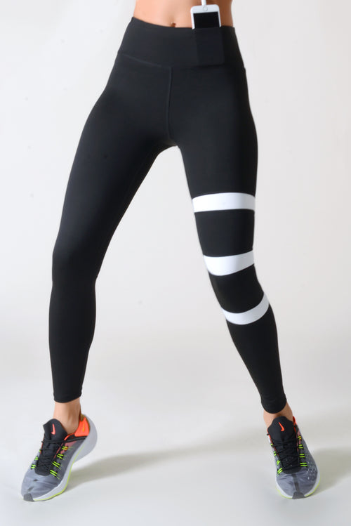 Bright and Bold Geometric Design Workout Leggings