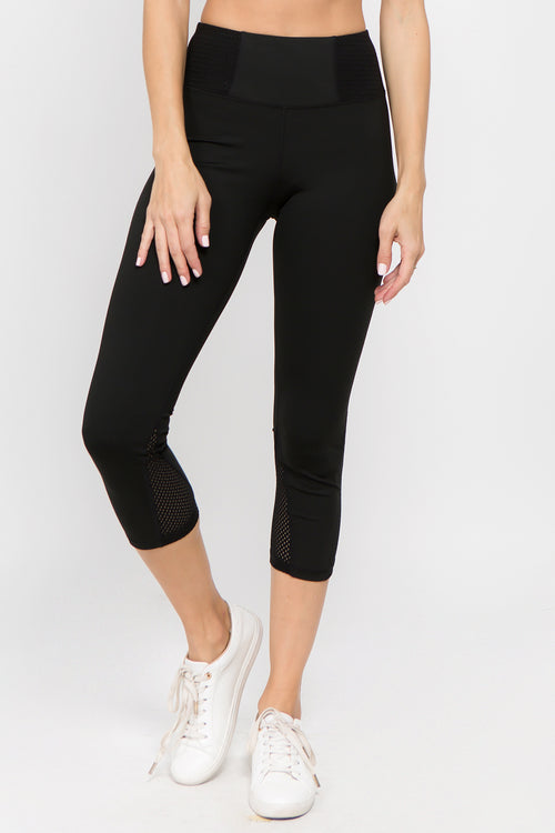 Plus Size Active 5-Pocket Capri Leggings – ICONOFLASH