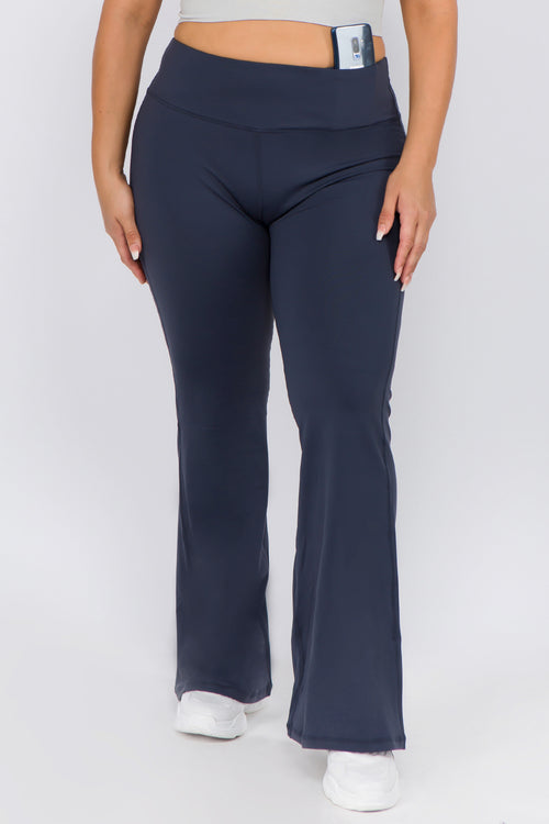 Women's High Rise Flare Yoga Pants – ICONOFLASH