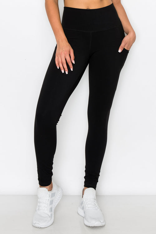 Reflective Stripe Leggings with Pockets – ICONOFLASH