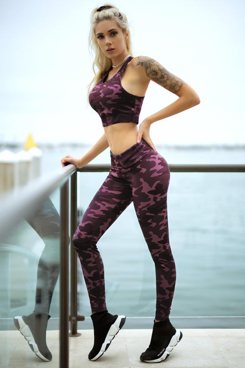 Play it Up Pink Camo Active Leggings – ICONOFLASH
