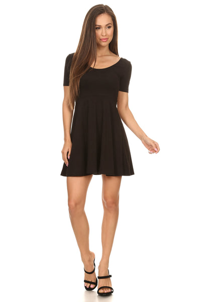 Women's Fit & Flare Style Dress – ICONOFLASH