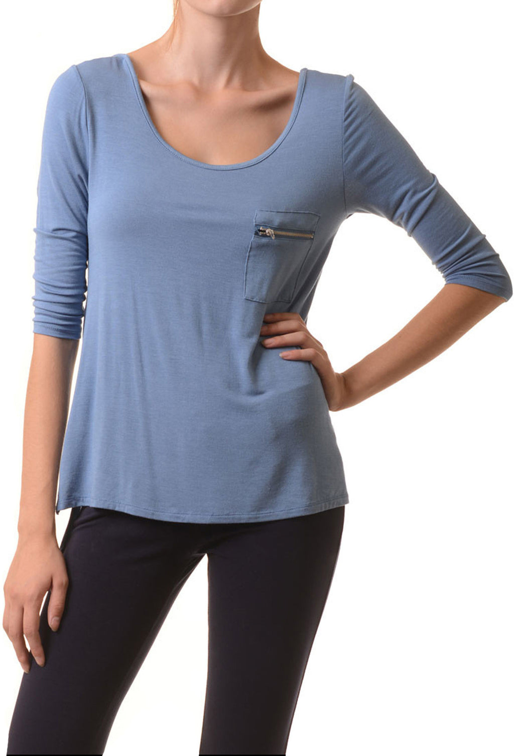 The Zipper Pocket Tee katambra