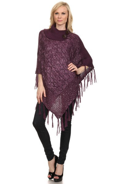 Sequence Fashion Poncho – ICONOFLASH