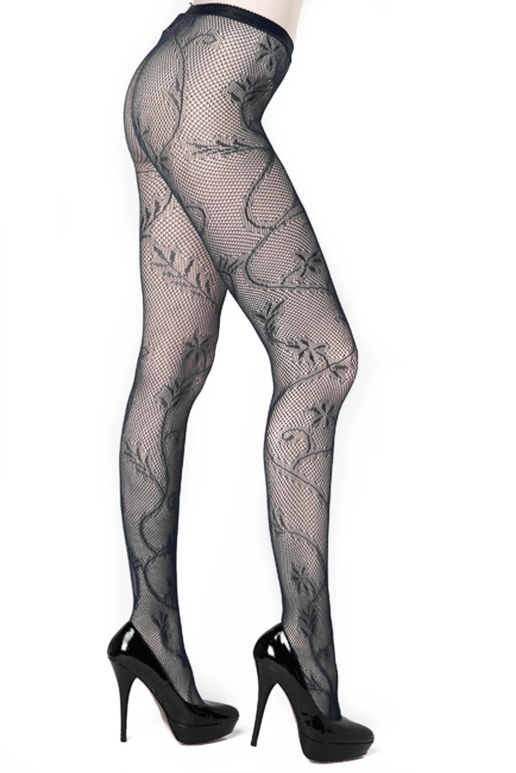 Floral Vine Fishnet katambra