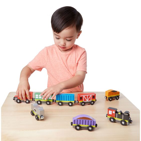 melissa and doug wooden train