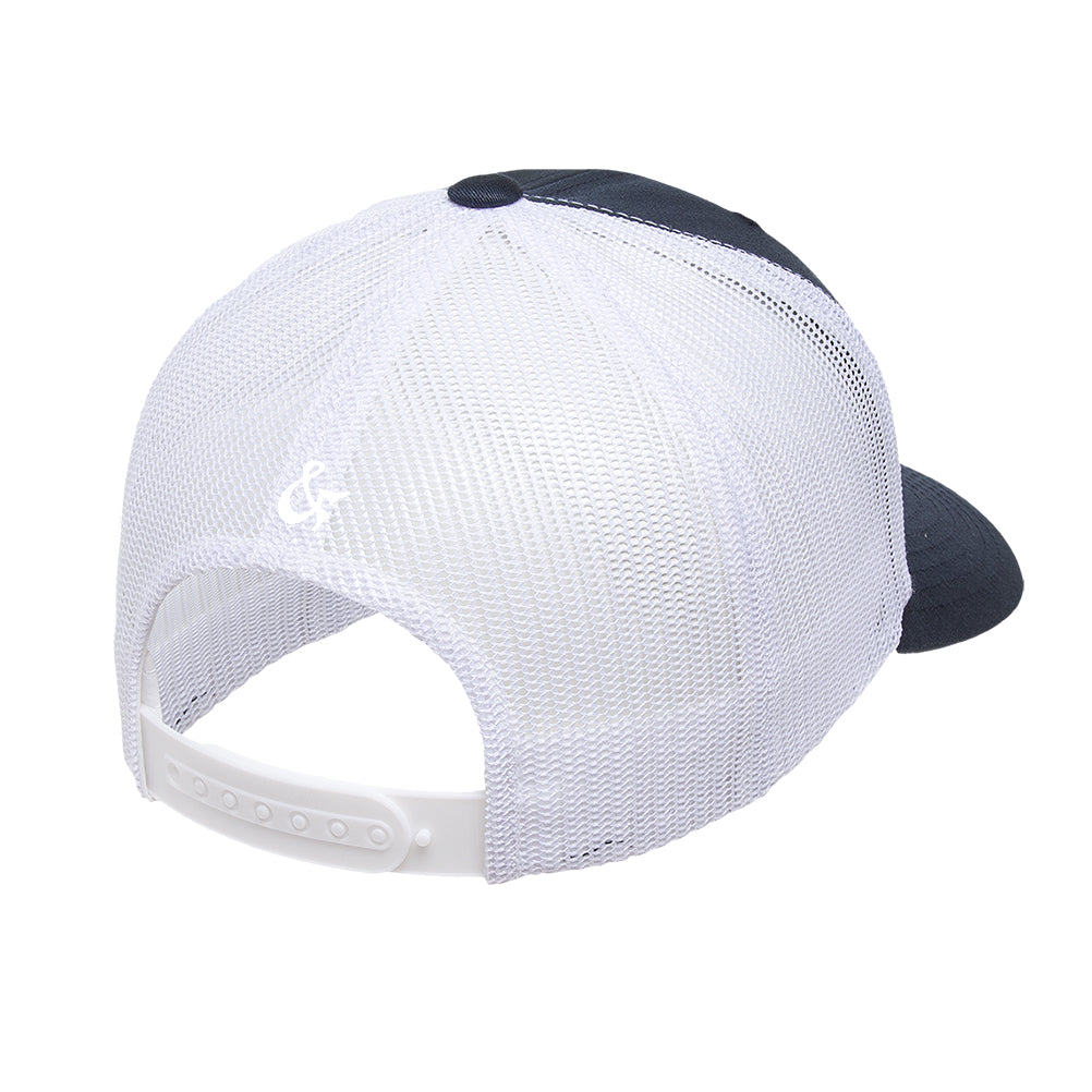 Supreme Bimmer Trucker Hat Navy / White