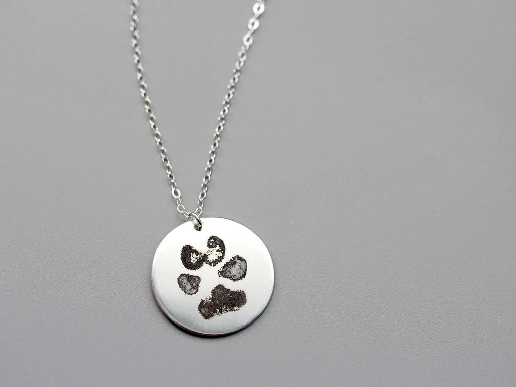 paw print necklace canada