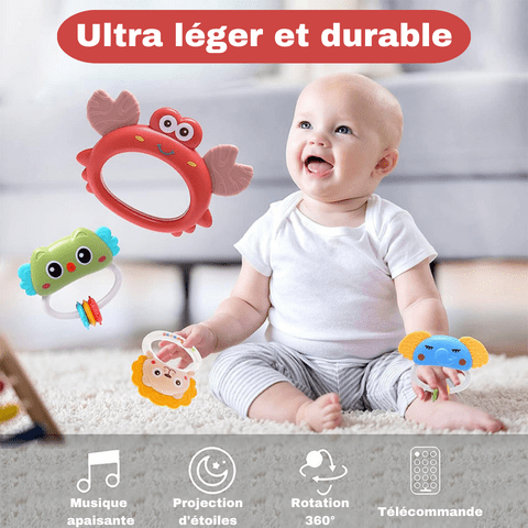 Berceau de musique pour bébé Lit bébé mobile avec fonction de