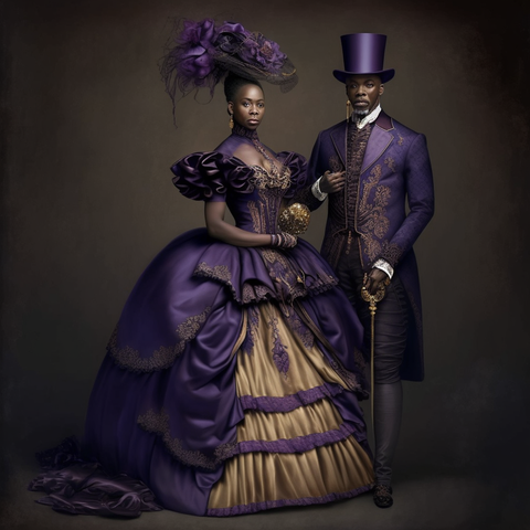 Soulaan Culture, Black Afro-American Couple