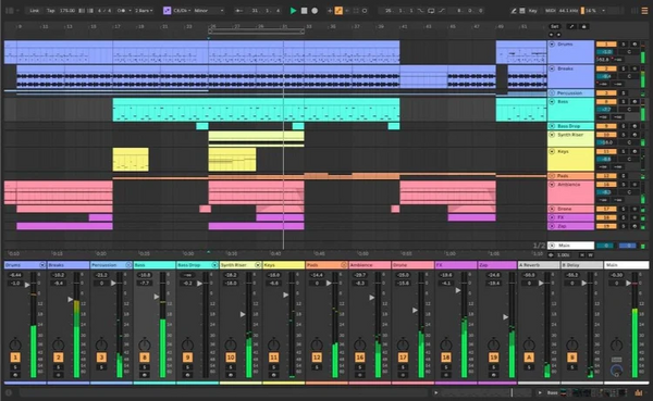 Ableton live 12 arrangement view