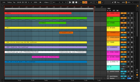 Ableton how to keep your arrangement simple