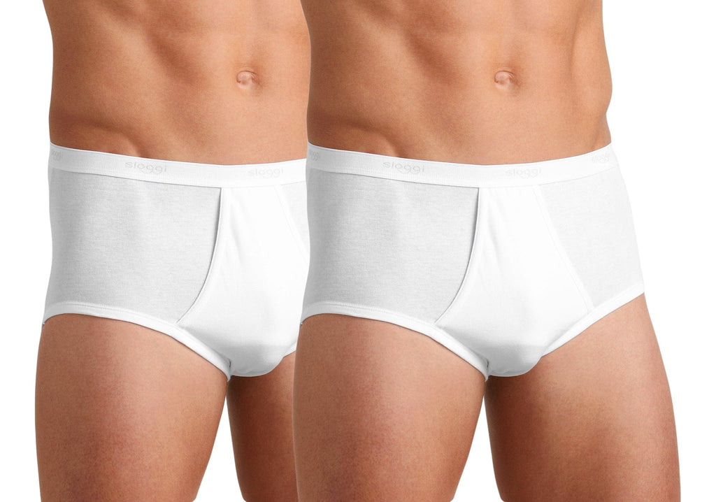 Sloggi Mens Basic Maxi Briefs - 1 Pack - White – Potters of Buxton