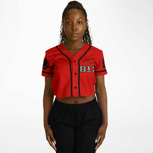 Gasparilla Cropped Woman's Football Jersey