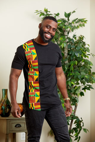 Sadik African Inspired Fashion T-Shirt for Men