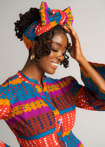 African Print Dresses for Prom: Celebrating Culture with Style – D'IYANU