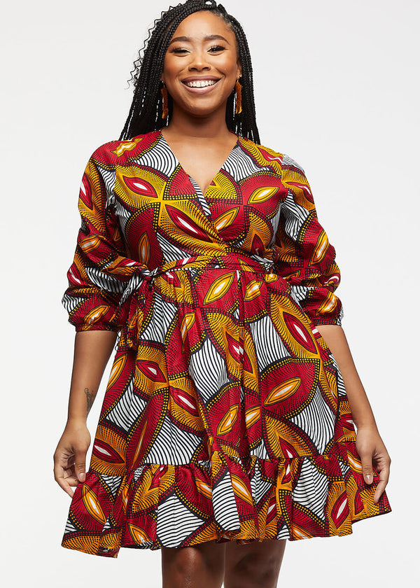 african print fashion dresses