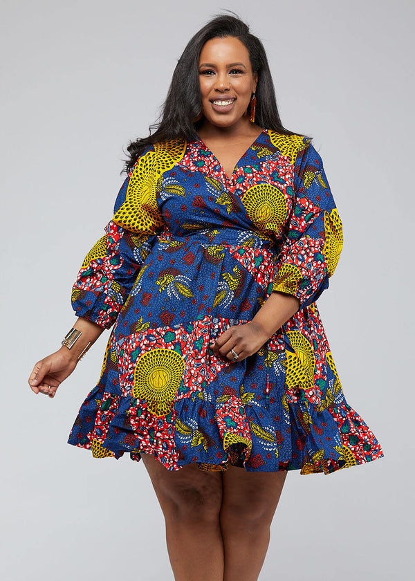 african print gown styles