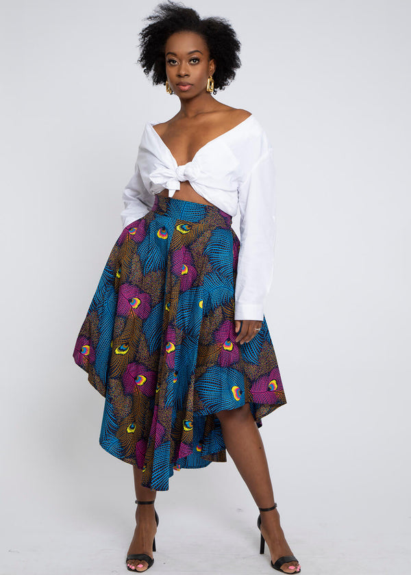 African print maxi skirts – D'IYANU