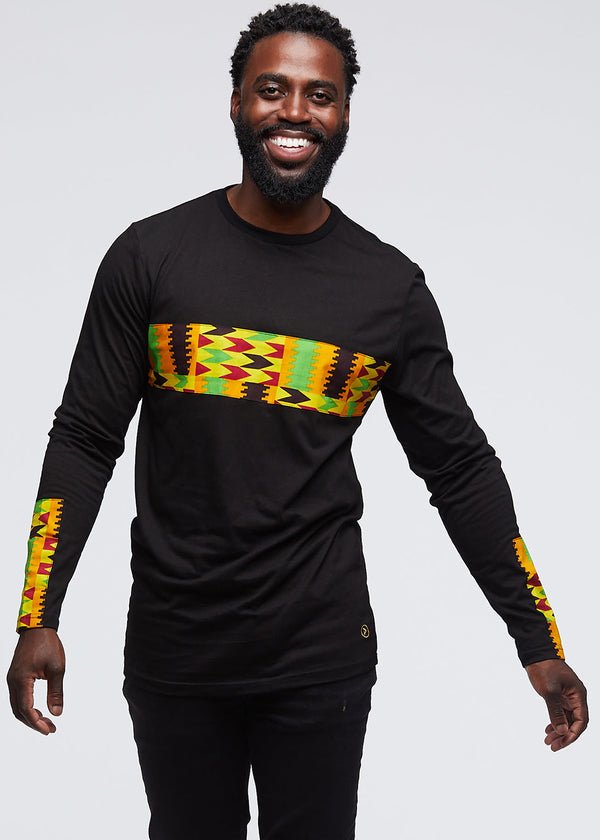 Mens African Print Long Sleeve Shirts – D'IYANU