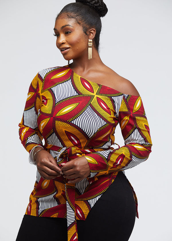 african print shirts for ladies