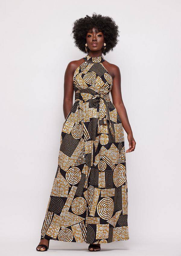 RONKE African Print Ankara Corset