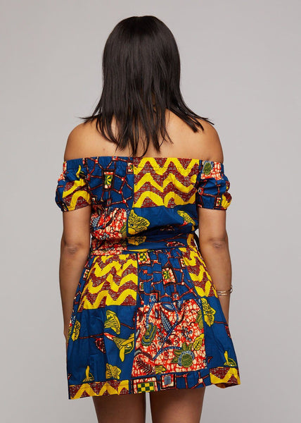 African Print Dresses - African Clothing from D'iyanu – D'IYANU