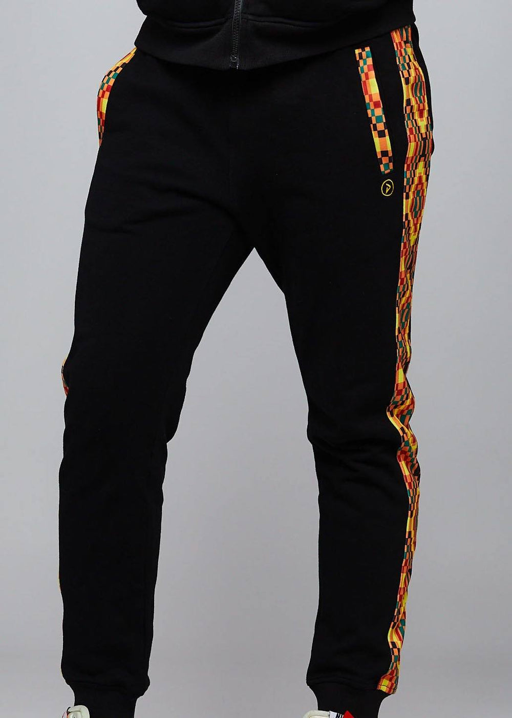 black dressy jogger pants