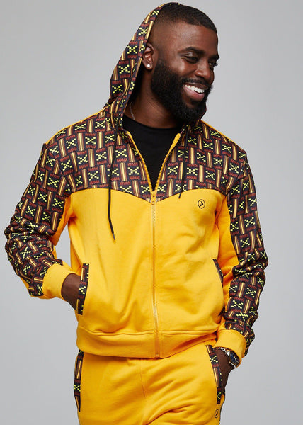 Men's African Print Jackets, Sweatshirts, and Hoodies – D'IYANU