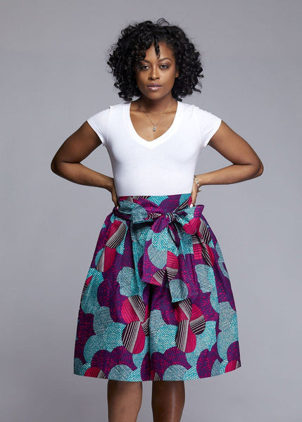 African Print Skirts - African Skirts from D'iyanu – D'IYANU