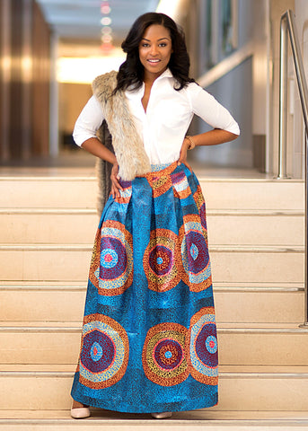 African Print Skirts - African Skirts from D'iyanu – D'IYANU