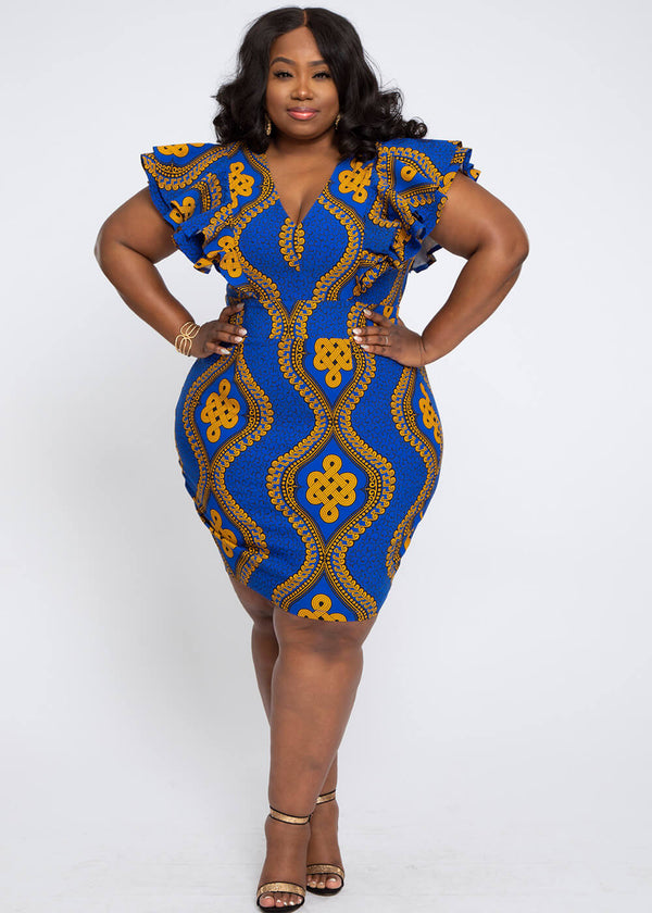 African Print Dresses - African Clothing from D'iyanu – D'IYANU