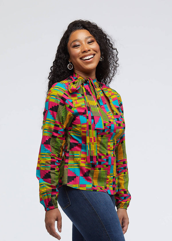 african print shirts for ladies