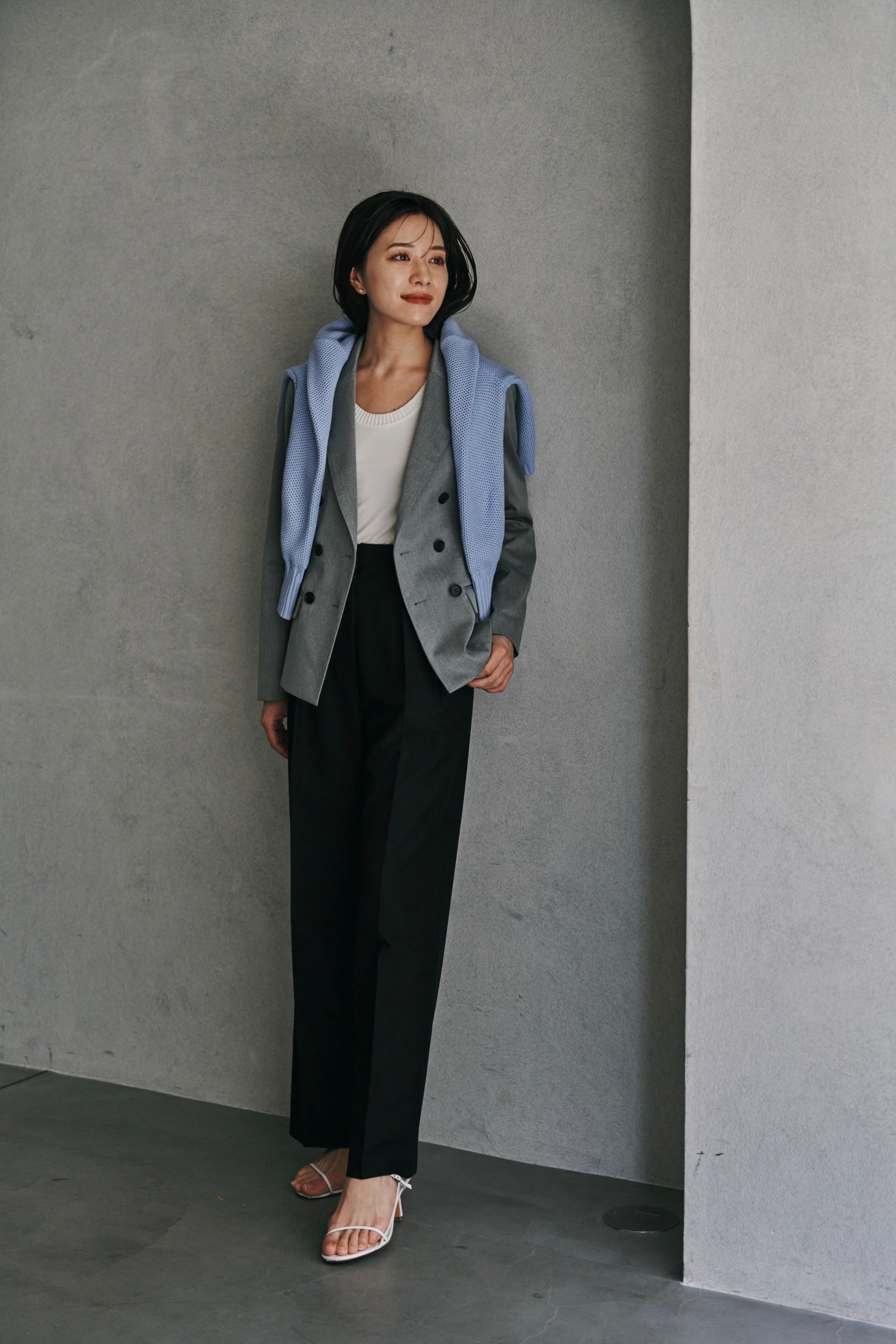 L'AUBE BLANC／Waist Shape Tailored Jacket | www.bartislaw.com