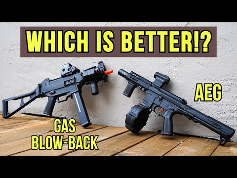 Airsoft Electric Vs Airsoft Gas
