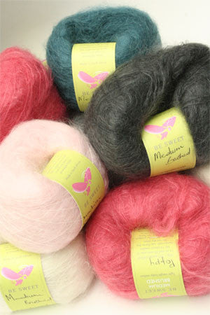 Be Sweet - Mohair Boucle Yarn - fabyarns