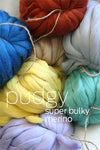 Pudgy Merino Super Bulky Yarn - by Manuosh CLOSEOUT