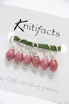 Knitifacts Stitch Markers- Med (to Size US9/5.50mm)