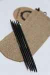 ZEN© Sock Stix - Rosewood & Ebony 5" Double Points