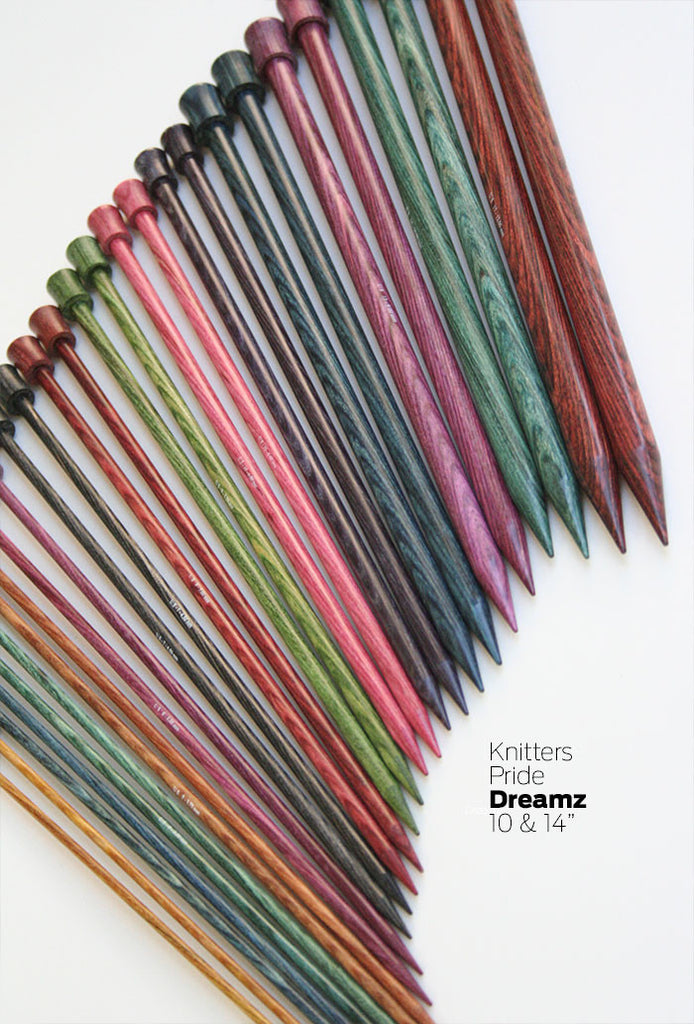 Knitters Pride Dreamz 10" Single Point Knitting Needles fabyarns