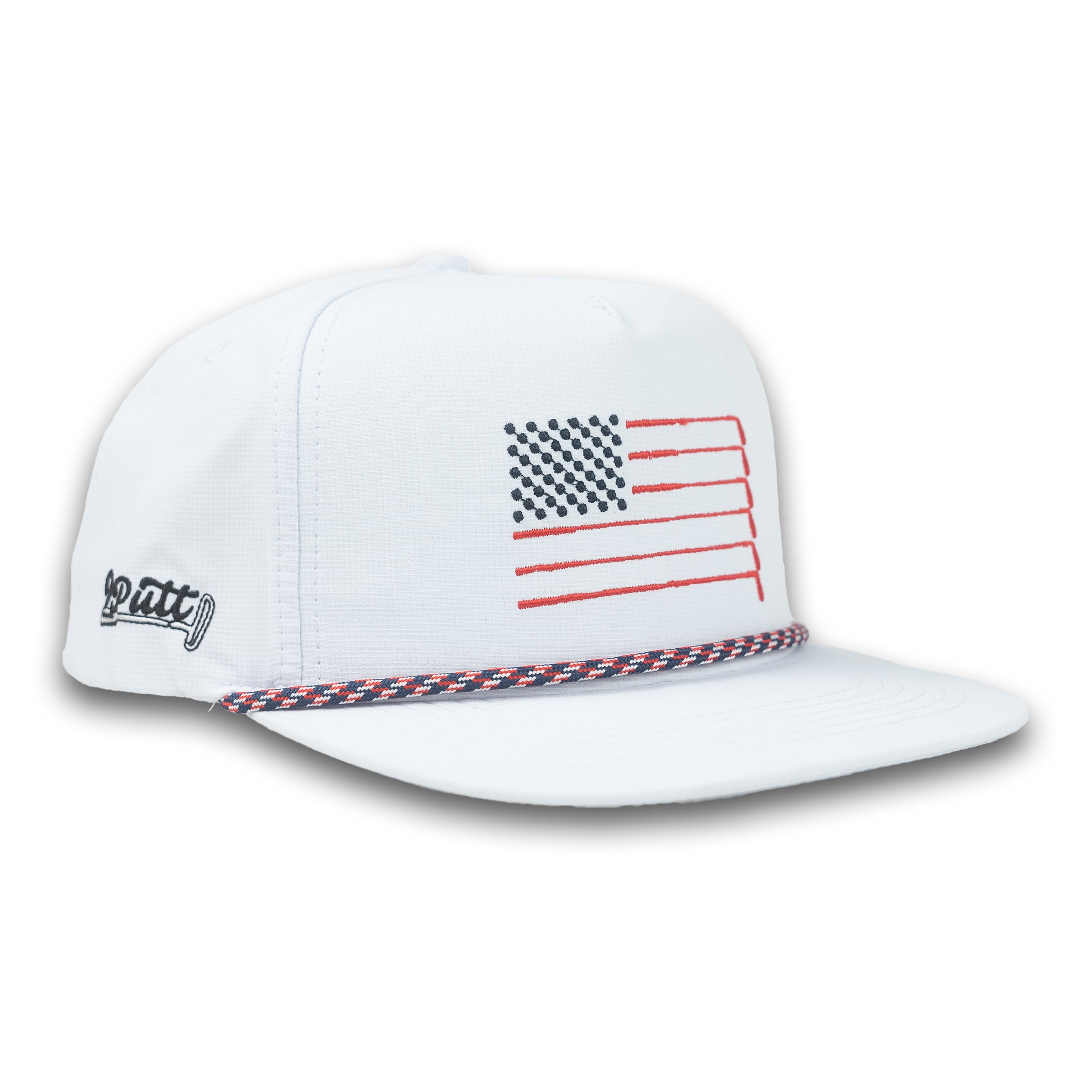 American Flag Rope Hat - 2putt product image