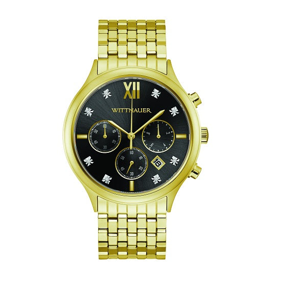 MVMT Voyager 42MM Watch with Goldtone Stainless Steel Mesh Band. D-MV0 –  Daniels Jewelers
