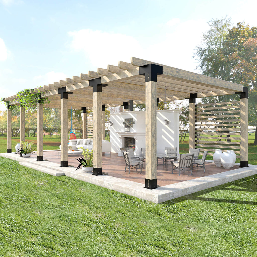 outmos pergola bracket diy pergola