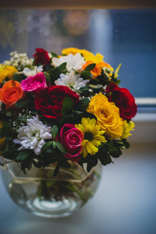 Flowers in vase