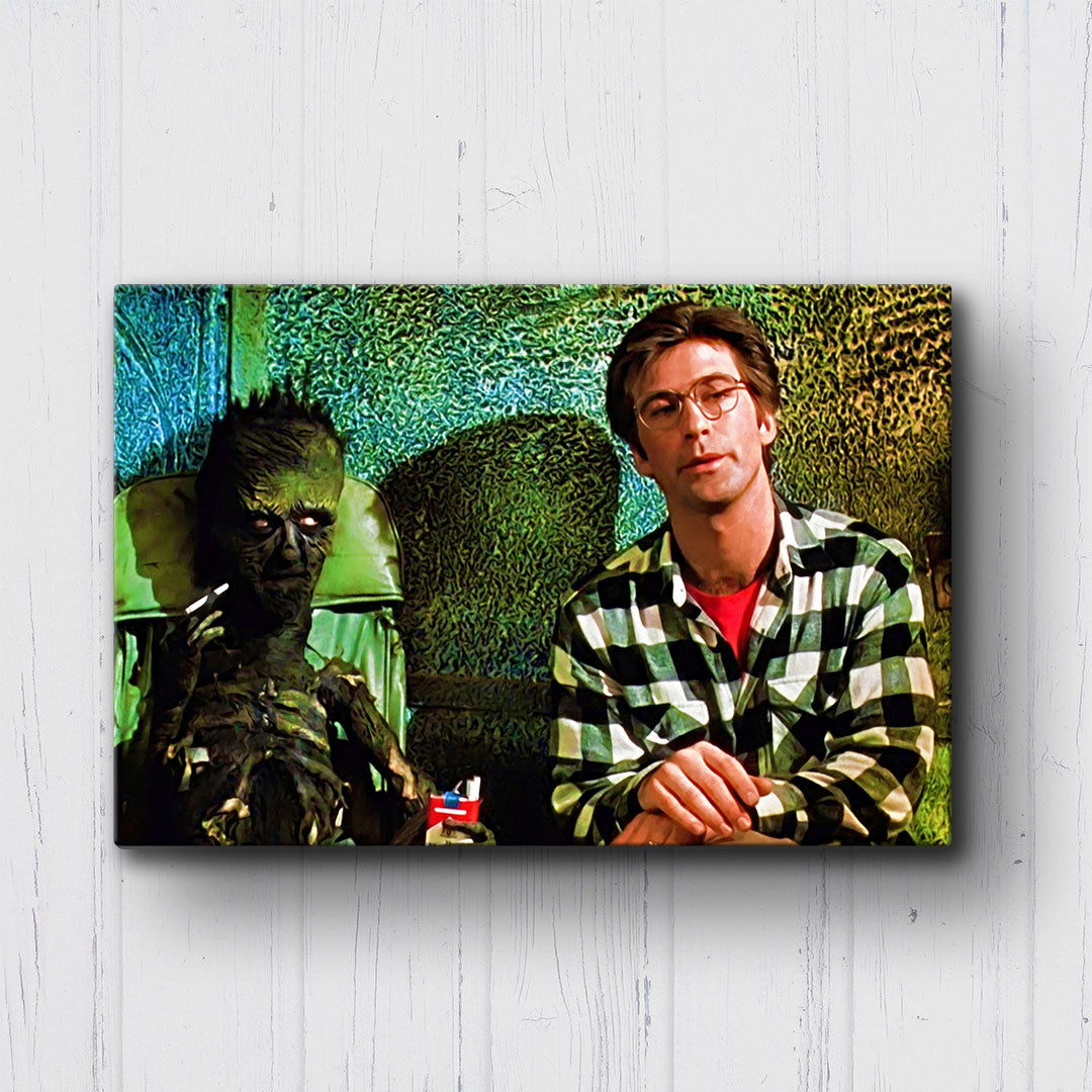 Beetlejuice Trying To Cut Back Canvas Sets