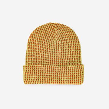 VERLOOP Lime & pumpkin beanie